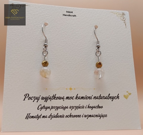 kolczyki-z-kamieni-naturalnych-hematyt-i-cytryn-bigle-stal-chirurgiczna-handmade
