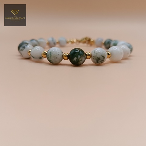 bransoletka-z-kamieni-naturalnych-agat-mszysty-6mm-handmade-zbliżenie-na-kamienie