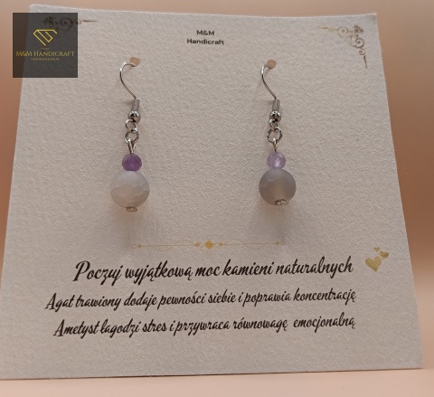 kolczyki-z-kamieni-naturalnych-agat-trawiony-i-ametyst-bigle-stal-chirurgiczna-handmade