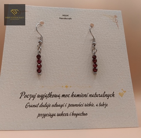 kolczyki-z-kamieni-naturalnych-granat-fasetowany-handmade