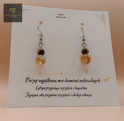 kolczyki-z-kamieni-naturalnych-cytryn-i-tygrysie-oko-handmade