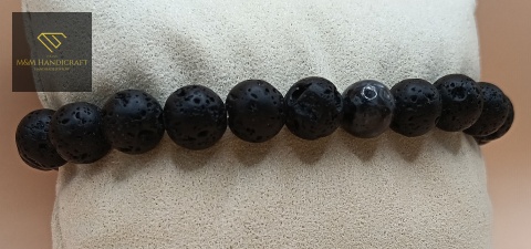 męska-bransoletka-z-kamieni-naturalnych-lawa-wulkaniczna-i-labradoryt-handmade-na-poduszce