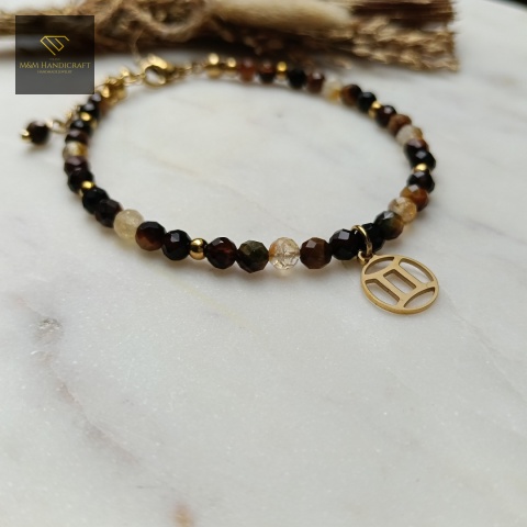 bransoletka-zodiakalna-bliźnięta-z-kamieni-naturalnych-tygrysie-oko-cytryn-onyks-handmade-zbliżenie-na-kamienie