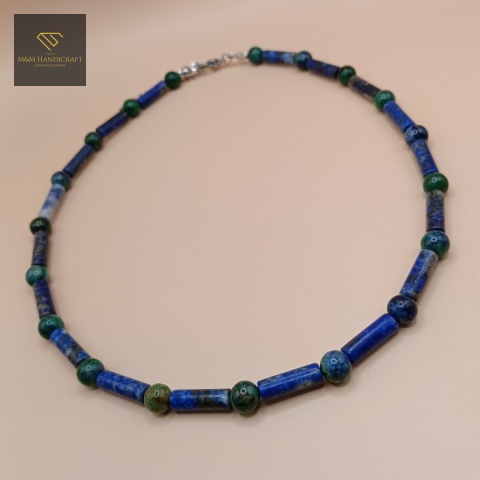 naszyjnik-z-kamieni-naturalnych-lapis-lazuli-i-azuryt-handmade